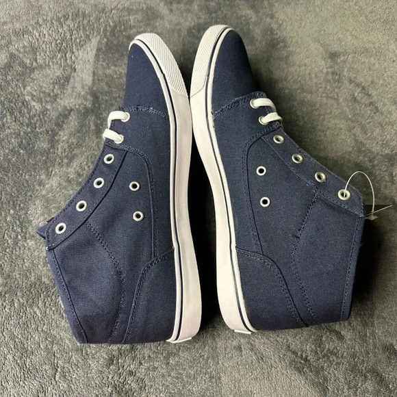 COPY - DC Bristol Mid Canvas Women's Casual Skate Shoe Blue Size 10 New - Picture 8 of 17